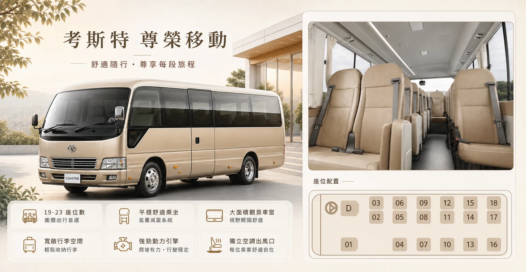 您的專屬移動頭等艙，讓疲勞停在車門外 - 3
