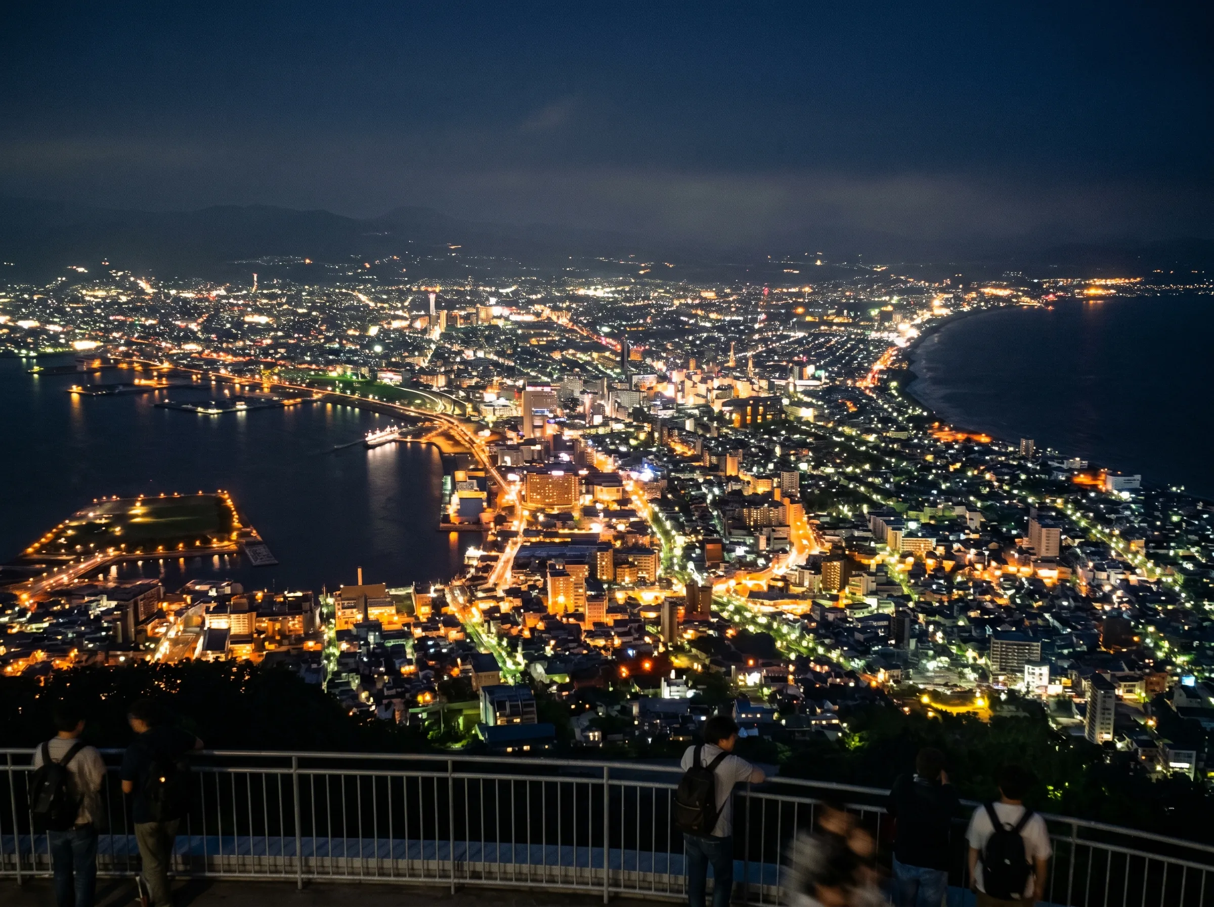 函館山百萬夜景：星光如海的浪漫