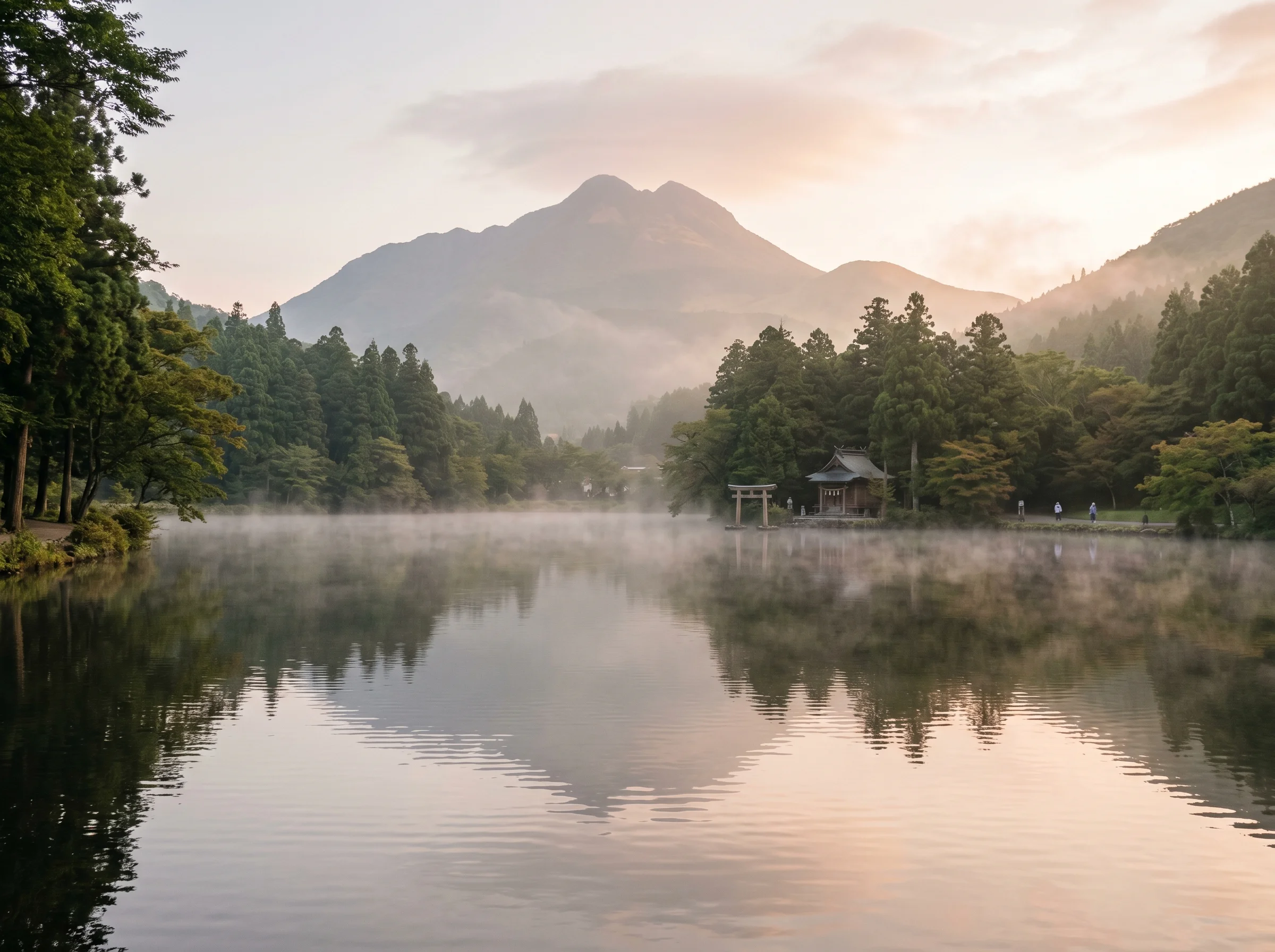 金鱗湖之森Kinrinko Forest Walk
