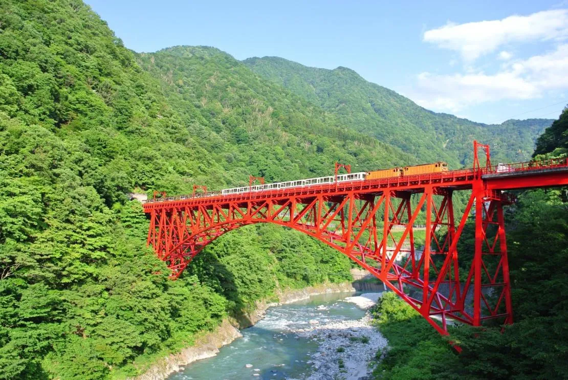 黑部峽谷鐵道火車Kurobe Gorge Railway