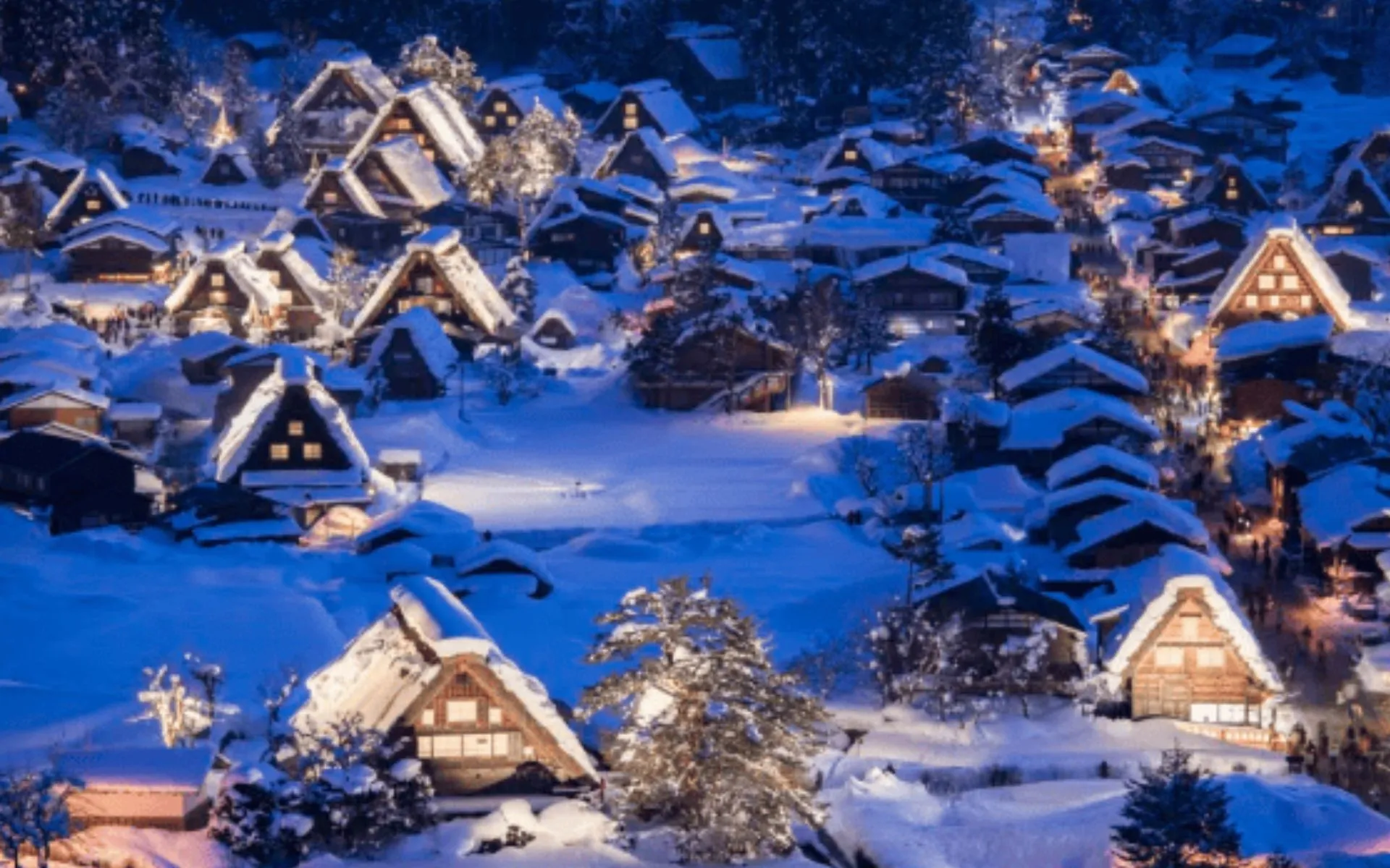 【世界文化遺產～白川鄉合掌村】★前往荻町城跡展望台